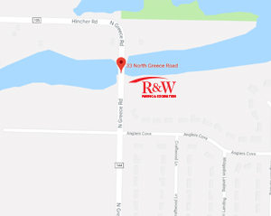 Westside location map